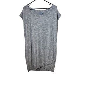 Athleta Womens Gray Modal/Spandex Sleeveless Tunic Top - Size L